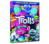 TROLLS MOVIE DVD - ANNA KENDRICK, JUSTIN TIMBERLAKE - SING-ALONG EDITION