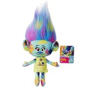 Dreamworks Trolls Soft Toy Plush Body & Hair Toy 30cm Guy Diamo Official