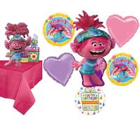 Trolls Poppy Birthday Party Supplies Balloon Bouquet Decorations 7pc