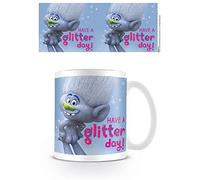 Trolls Pyramid International "(Have a Glitter Day)" Official Boxed Ceramic Coffee/Tea Mug, Multi-Colour, 11 oz, Multi-Colour, 315 ml