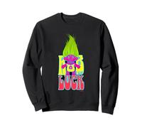 Trolls Rub For Luck Neon Hair Design Sweatshirt
