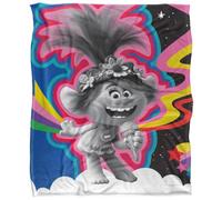 Trolls Sing It Together Silky Soft Touch Blanket Multicoloured (One Size)