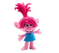 Trolls World Tour Collectible Figure - Poppy with Blue Dress