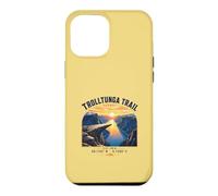 Trolltunga Trail Norway Hiking Fjord Sunset Case for iPhone 12 Pro Max