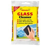 TROLLULL Glass Cleaner, stainless steel wool | wire wool, scratch-free, window cleaner, glass cleaner, tile cleaner for walls and floors, 1 piece