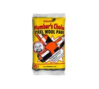 Trollull Plumber's Choice Steel Wool Pads 200g Trollull Multicolor