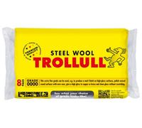 Trollull Steel Wool Eight Pads Grade 0000