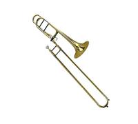Trombon Instrument Tenor Trombone Transposed White Brass