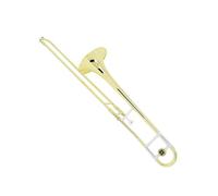 Trombone Beginner B Flat Alto Trombone Wind Instrument Lacquered Gold