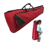 Trombone Case - Carrying Bag, Lightweight Instrument Backpack | Water-Resistant Travel Holder for Musician Storage Organizer School Studio Band Touring Commuter Performance Concert Gift Friends