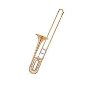 Trombone Classical Brass Instrument Gold Lacquer Alto B Flat Trombone
