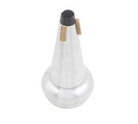 Trombone Cup Mute - Lightweight Quiet Portable Silencer, Spun Aluminum Alloy, Professional Practice Tool | Musical Instrument Accessories For Home Low Tone Brass Player Student Orchestra Recital