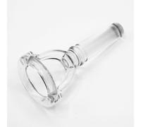 Trombone Embouchure Visualizer (Clear Design) - Mouthpiece Practice Tool - BRASS DESIGN [Rim Diameter: 1.14" / 29.0mm]