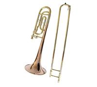 Trombone For Beginners Piston Trombone In B Flat Key Suitable For Grade Examination Performance