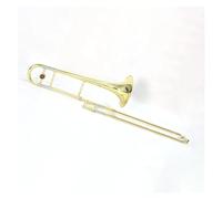 Trombone for Students Yellow Brass Gold Lacquer Body Bb Tone Trombone Instrument Kit With Accessories And Case Trombone Instrument