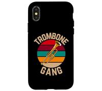 Trombone Gang Marching Band, Funny trombone Case for iPhone X/XS