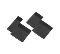 Trombone Guard Pad Leather Surface Hand Cushion for Euphonium Band Orchestra Pulltube guards Pair Black