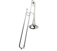 Trombone Instrument B Flat Key Alto Trombone Professional Adult Trombone Instrument Silver White