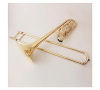 Trombone Instrument B Flat To F Tenor Change Pitch Trombone Brass Lacquered Gold Trombone With Mouthpiece