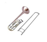 Trombone Instrument Bb To F Key Transposition Tenor Trombone Phosphor Bronze White Brass Tone Changer Tricolor Tube