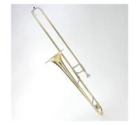 Trombone Instrument Bb Tone Tenor Trombone Brass Gold Lacquer Trombone Instrument With Case And Mouthpiece