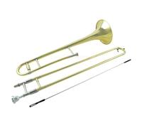 Trombone Instrument Bb Tone Yellow Brass Gold Finish Trombone Performance Type Trombone With Case