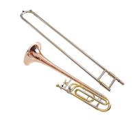 Trombone Instrument Beginner Playing Phosphor Bronze Tenor Change Pitch Trombone B Flat To F Trombone Instrument With Case