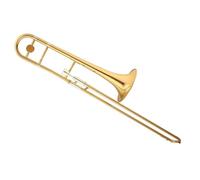 Trombone Instrument Brass Gold Lacquer Bb Tone Tenor Trombone Student Aldult Trombone With Case And Mouthpiece
