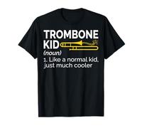 Trombone Kid Funny Band Musician Definition T-Shirt