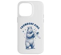 Trombone King Bear Musician Brass Player Case for iPhone 14 Pro Max