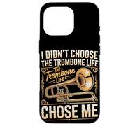 Trombone Life Chose Me Musician Case for iPhone 16 Pro