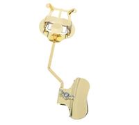 Trombone Lyre Clip, 3.35x6.89x0.55 Inch, Musicians Sheet Music Holder, Lightweight Design with Secure Grip, Instrument Accessory for Women Men Young Teens