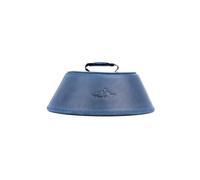 Trombone magnetic mute, lightweight leather mute for jazz and classical trombone players by MG Leather Work (Blue)