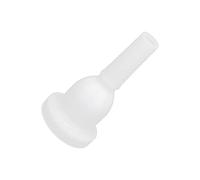 Trombone Mouthpiece, White Professonal Pure Sound Labor-Saving ABS Plastic Trombones Mouth for Players for Wind Instrument for Performance for Practice
