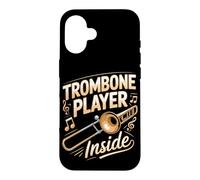 Trombone Player Inside Case for iPhone 16