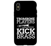 Trombone Players Kick Brass, Funny Case for iPhone X/XS