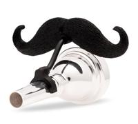 Trombone-stache XL, by Brasstache - New (2024) The Original Clip-on XL Mustache for Trombone or Baritone Mouthpiece, Small Shank