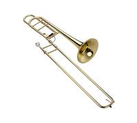 trombone Upgraded Intermediate Bb Flat Tenor Slide Trombone With F Including Mouthpiece Carry Case Gloves Cloth