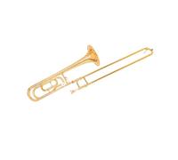 Trombone Variable Tenor Trombone B F Beginner Level Trial Phosphor Bronze Instrument(Yellow brass)