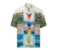 Trompe L Oeil Short Sleeve Shirt - male - Casablanca - Short Sleeve Shirts - Multicolor - 2XL - Shirts 2XL