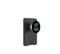 Tromso Norway Norwegian Northern Lights Snow Retro Oslo 47 PopSockets PopWallet for MagSafe