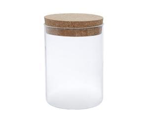 Tromso Small Cylindrical Glass Jar