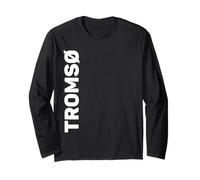 Tromso Vertical Text Long Sleeve T-Shirt