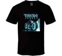 Tron Legacy Series Science Action American Fiction Film T Shirt Tee Gift NewXL Black