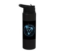 Tron TRX Invest Blockchain Crypto Currency Digital Mining Stainless Steel Insulated Water Bottle