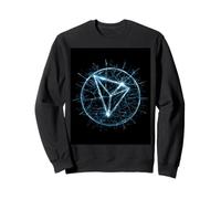 Tron TRX Invest Blockchain Crypto Currency Digital Mining Sweatshirt