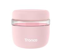 Tronco 24 oz Glass Food Storage Containers with Lids, Airtight, Leak & Spill Proof Glass Lunch Bowls for Meal Prep, Salad, Yogurt, Soup & Stew, Microwave & Dishwasher Safe, BPA-Free, Set of 1