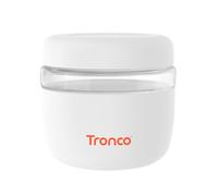 Tronco 24 oz Glass Lunch Bowl Container with Lid, Glass Food Containers, Leak & Spill Proof, Soup & Stew Food Storage Salad, Yogurt, Meal Prep, Airtight, Reusable, Dishwasher Safe, BPA-Free, Set of 1