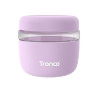 Tronco 24oz Glass Food Storage Containers with Lids - Soup & Stew Food Storage, Fresh Salads and Meal Prep,Leak Proof Seal Tight Glass Lunch Bowl, Microwave and Dishwasher Safe, BPA-Free