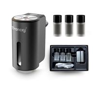 Tronexy Smart Car Air Freshener - Motion Sensor Aroma Diffuser with Vent Clip | Rechargeable, Includes 3 Fragrances, USB-C & Manual | Long Last (Blue Ocean, Secret Wish, Shangri-la)